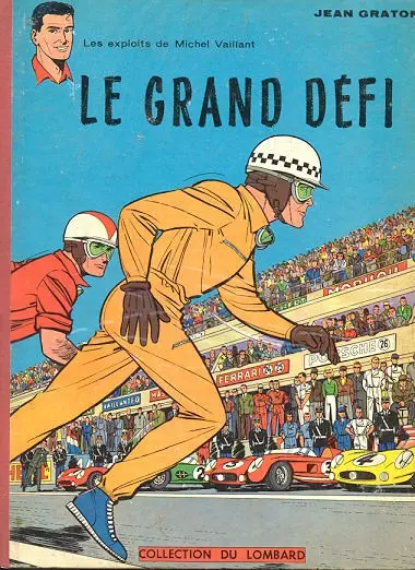 Couverture de l'album Michel Vaillant Tome 1 Le grand défi