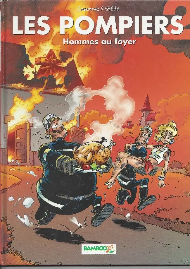 Couverture de l'album Les Pompiers Tome 2 Hommes au foyer