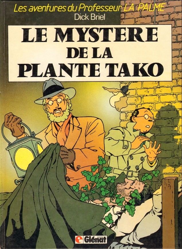 Couverture de l'album Les aventures du Professeur La Palme Tome 1 Le mystère de la plante tako