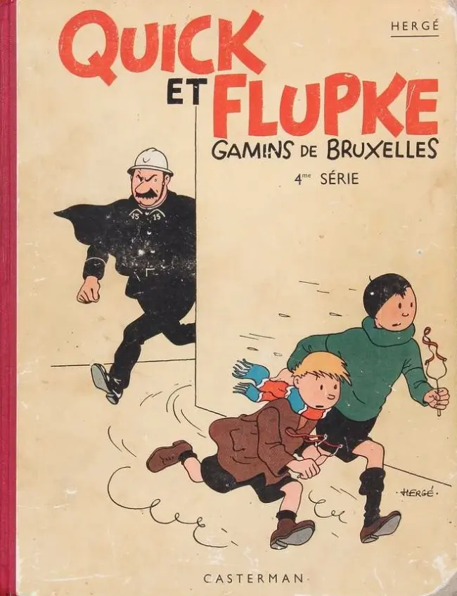 Couverture de l'album Quick et Flupke - Gamins de Bruxelles 4e série