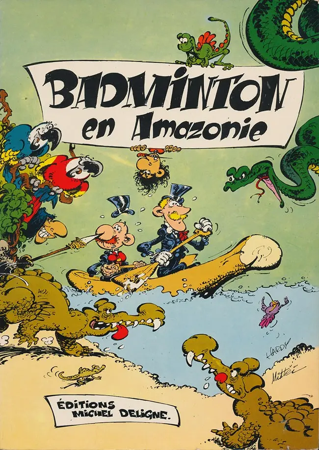Couverture de l'album Badminton Tome 1 Badminton en Amazonie