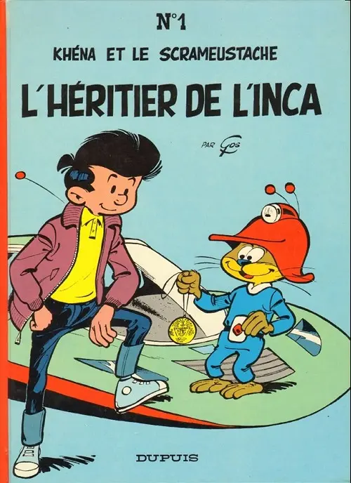 Couverture de l'album Le Scrameustache Tome 1 L'héritier de l'Inca