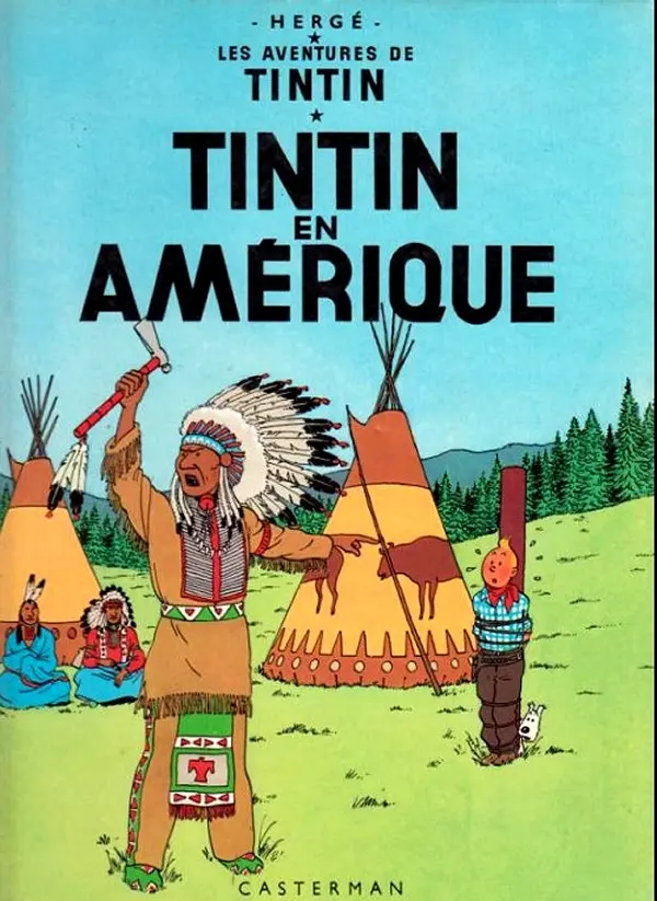 Couverture de l'album Tintin Tome 3 Tintin en Amérique