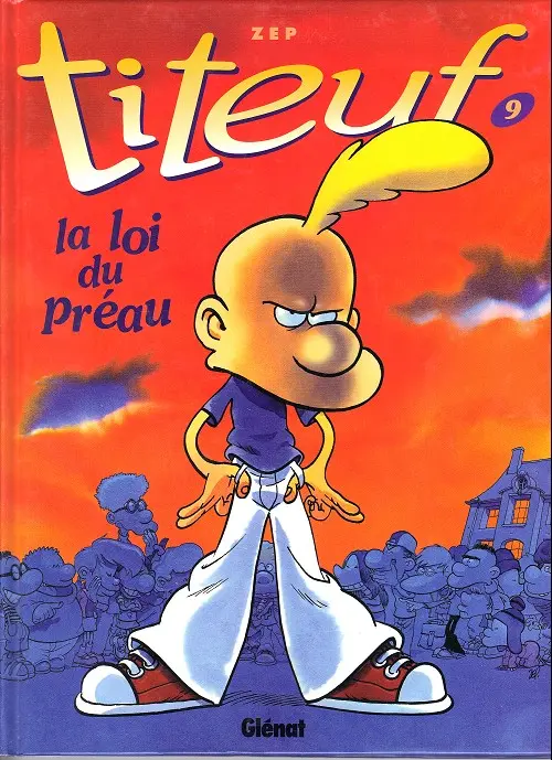 Couverture de l'album Titeuf Tome 9 La loi du préau
