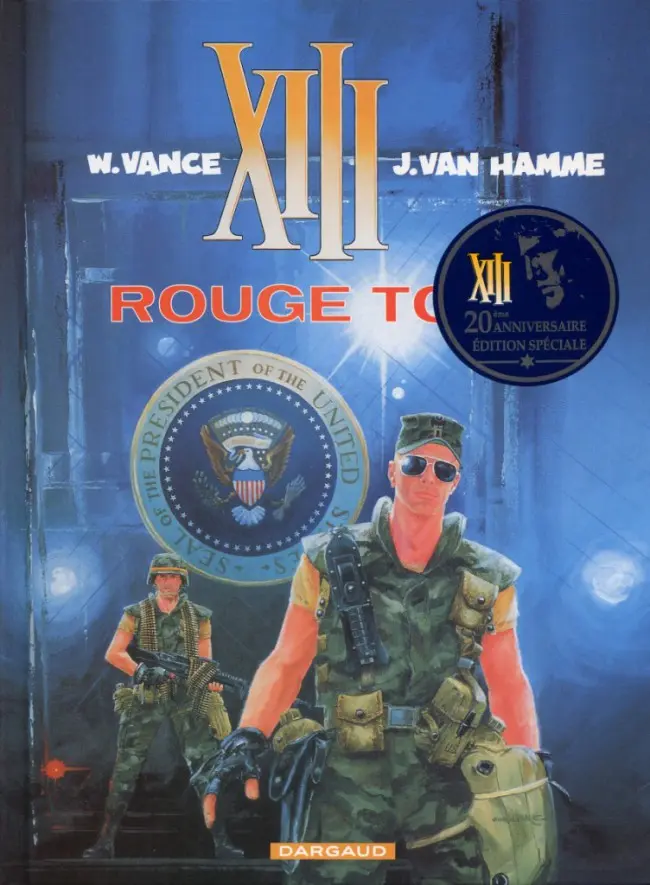Couverture de l'album XIII Tome 5 Rouge total