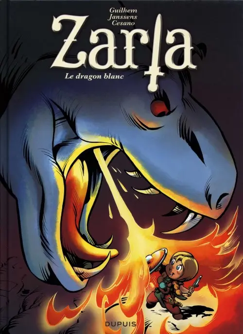 Couverture de l'album Zarla Tome 2 Le dragon blanc