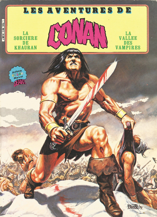 Couverture de l'album Conan le barbare Album N° 2