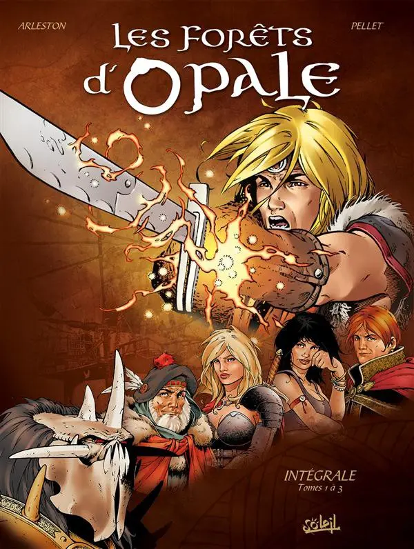 Couverture de l'album Les Forêts d'Opale Intégrale Tomes 1 à 3