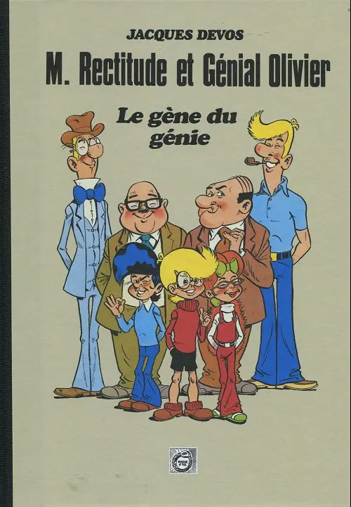 Couverture de l'album M. Rectitude et Génial Olivier Tome 19 Le gène du génie