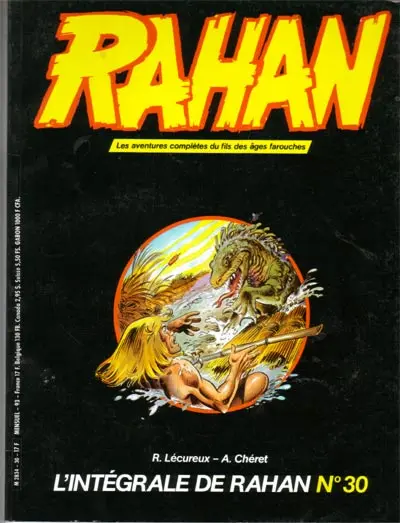 Couverture de l'album L'Intégrale de Rahan N° 30