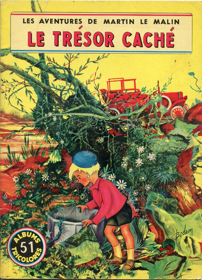 Couverture de l'album Martin le Malin Album Tricolore Tome 51 Le trésor caché