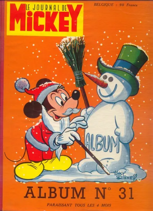 Couverture de l'album Le Journal de Mickey Album N° 31
