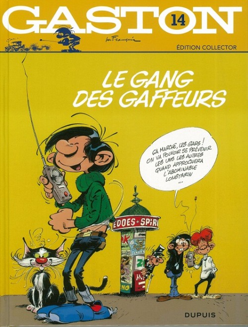 Couverture de l'album Gaston Édition Collector (Télé 7 jours) Tome 14 Le gang des gaffeurs