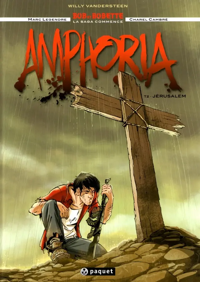 Couverture de l'album Bob et Bobette : Amphoria Tome 2 Jérusalem
