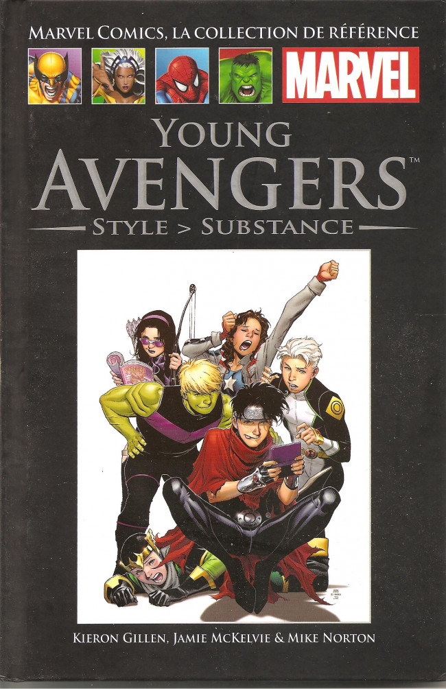 Couverture de l'album Marvel Comics - La collection de référence Tome 135 Young Avengers - Style > Substance