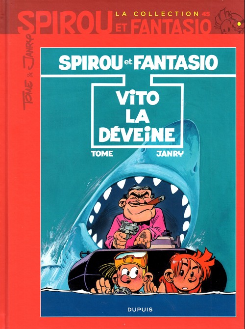 Couverture de l'album Spirou et Fantasio La collection Tome 45 Vito la déveine