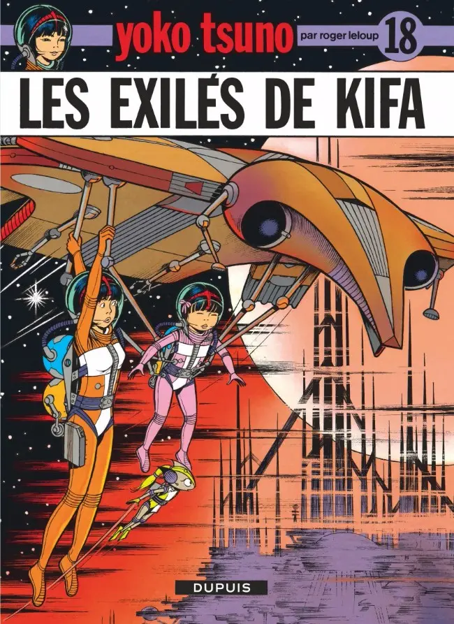 Couverture de l'album Yoko Tsuno Tome 18 Les exilés de Kifa