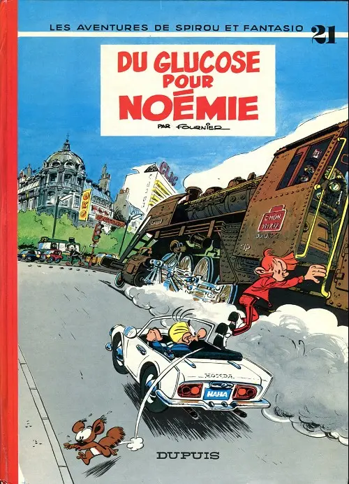 Couverture de l'album Spirou et Fantasio Tome 21 Du glucose pour Noémie