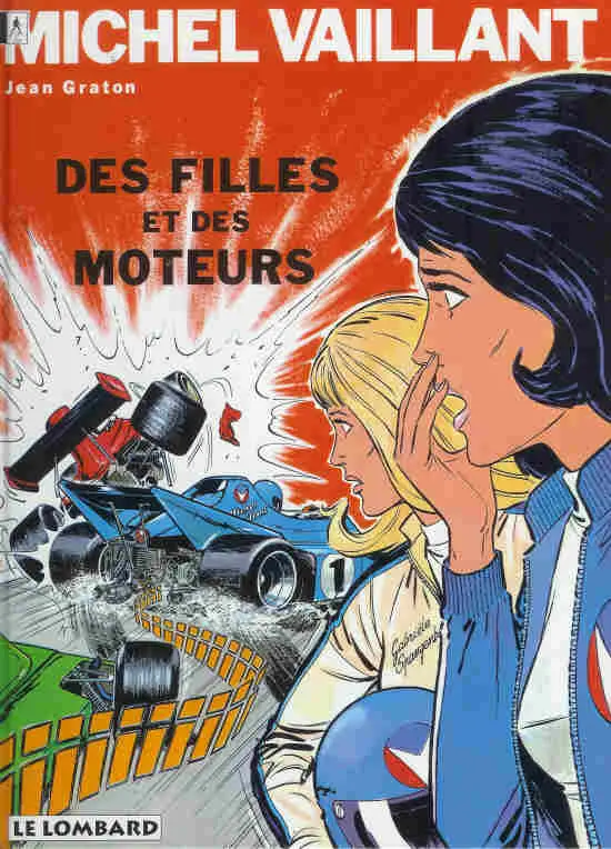 Couverture de l'album Michel Vaillant Tome 25 Des filles et des moteurs