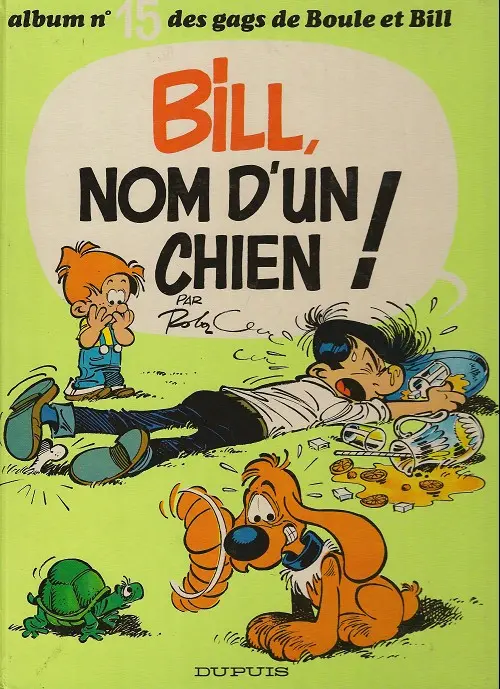 Couverture de l'album Boule & Bill Tome 15 Bill, nom d'un chien !