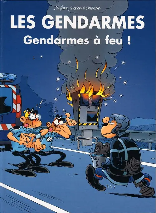 Couverture de l'album Les Gendarmes Tome 13 Gendarmes à feu