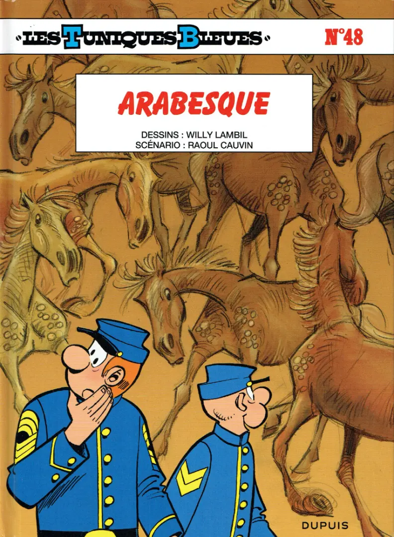 Couverture de l'album Les Tuniques Bleues Tome 48 Arabesque