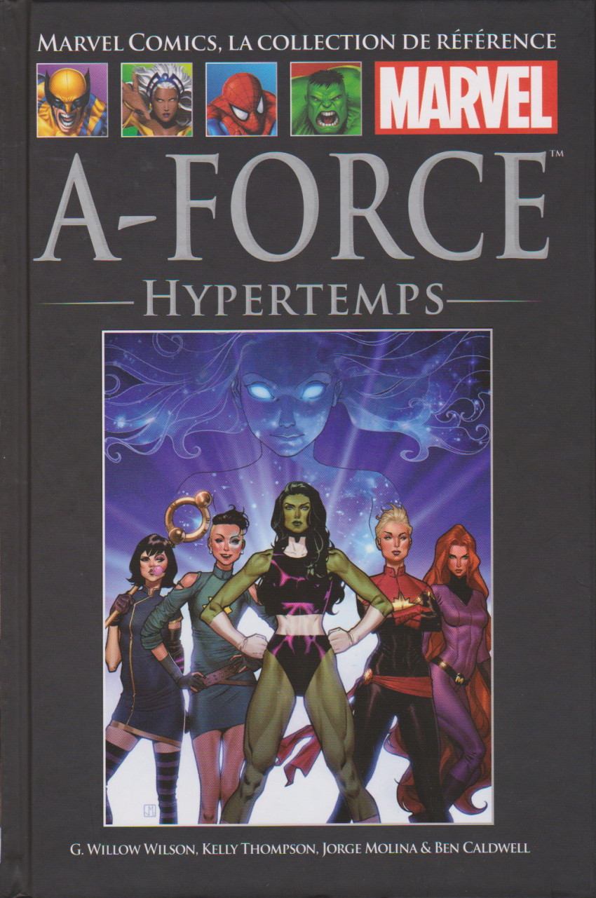 Couverture de l'album Marvel Comics - La collection de référence Tome 163 A-Force : Hypertemps
