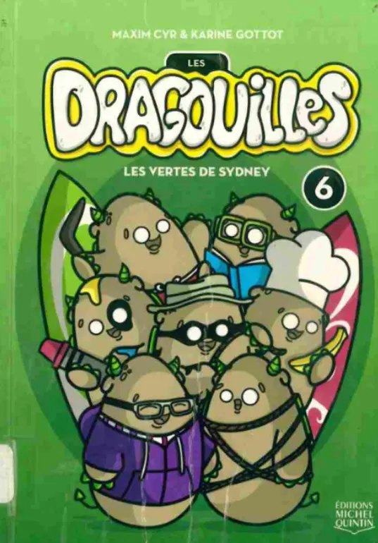 Couverture de l'album Les dragouilles 6 Les vertes de Sydney