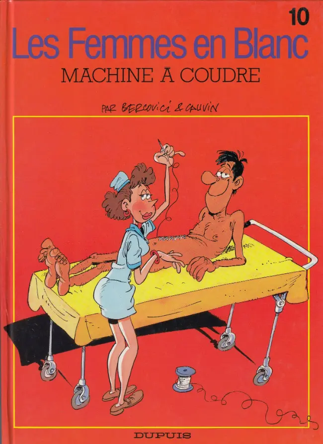 Couverture de l'album Les Femmes en Blanc Tome 10 Machine à coudre
