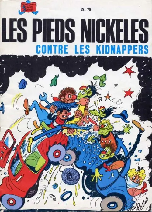 Couverture de l'album Les Pieds Nickelés Tome 79 Les Pieds Nickelés contre les kidnappers