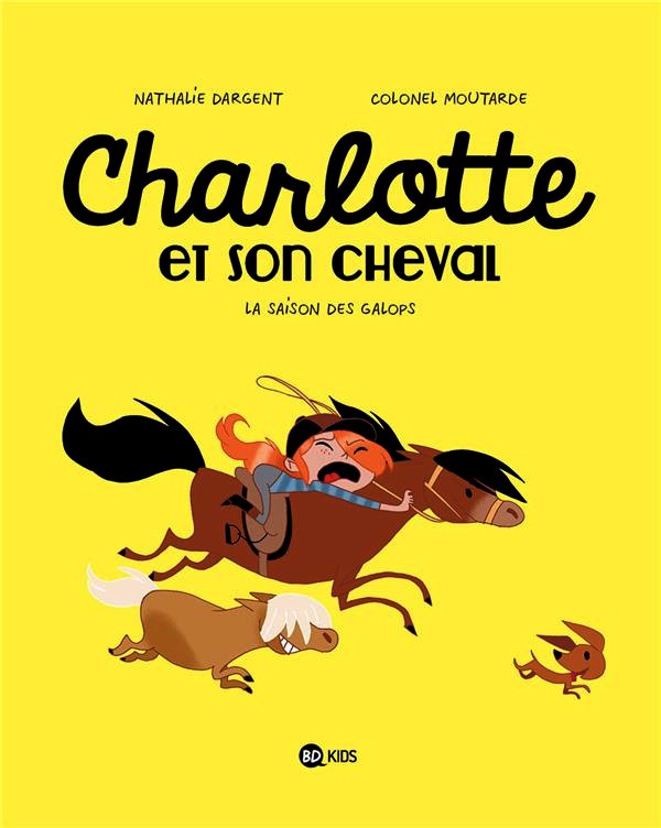 Couverture de l'album Charlotte et son cheval Tome 2 La saison des galops