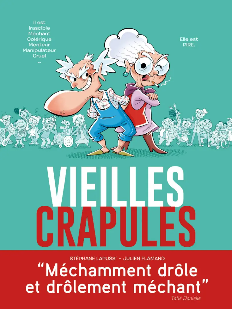 Couverture de l'album Vieilles crapules