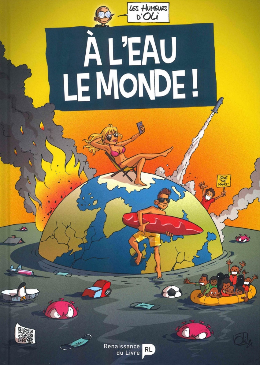 Couverture de l'album Les humeurs d'Oli Tome 5 À l'eau le monde !