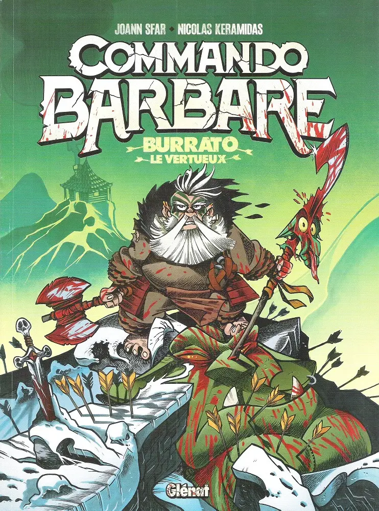 Couverture de l'album Commando Barbare Burrato le vertueux