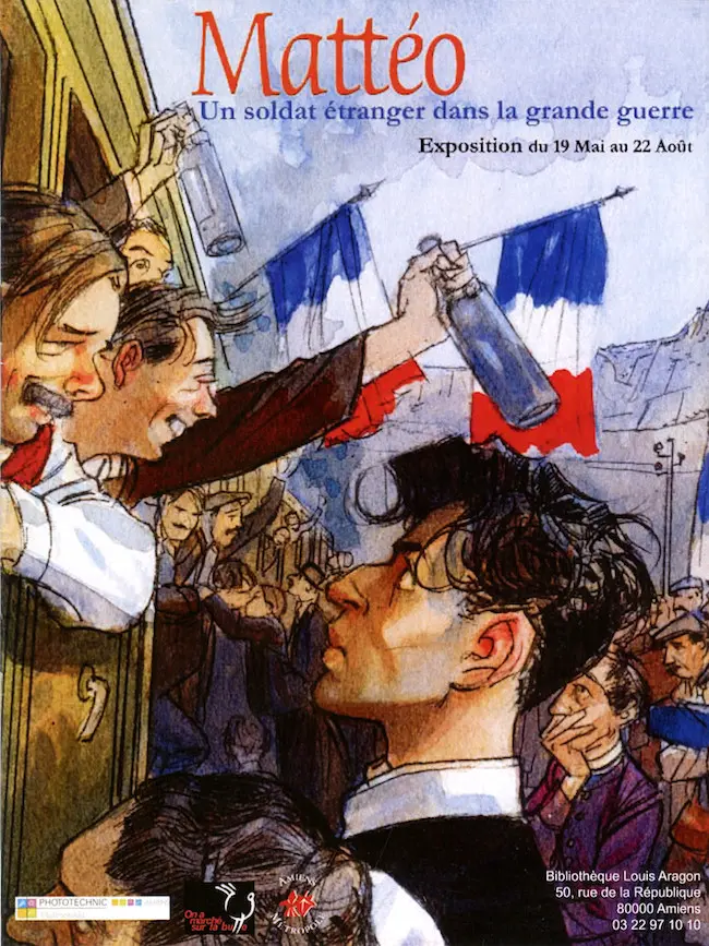 Couverture de l'album Mattéo Mattéo, un soldat étranger dans la grande guerre
