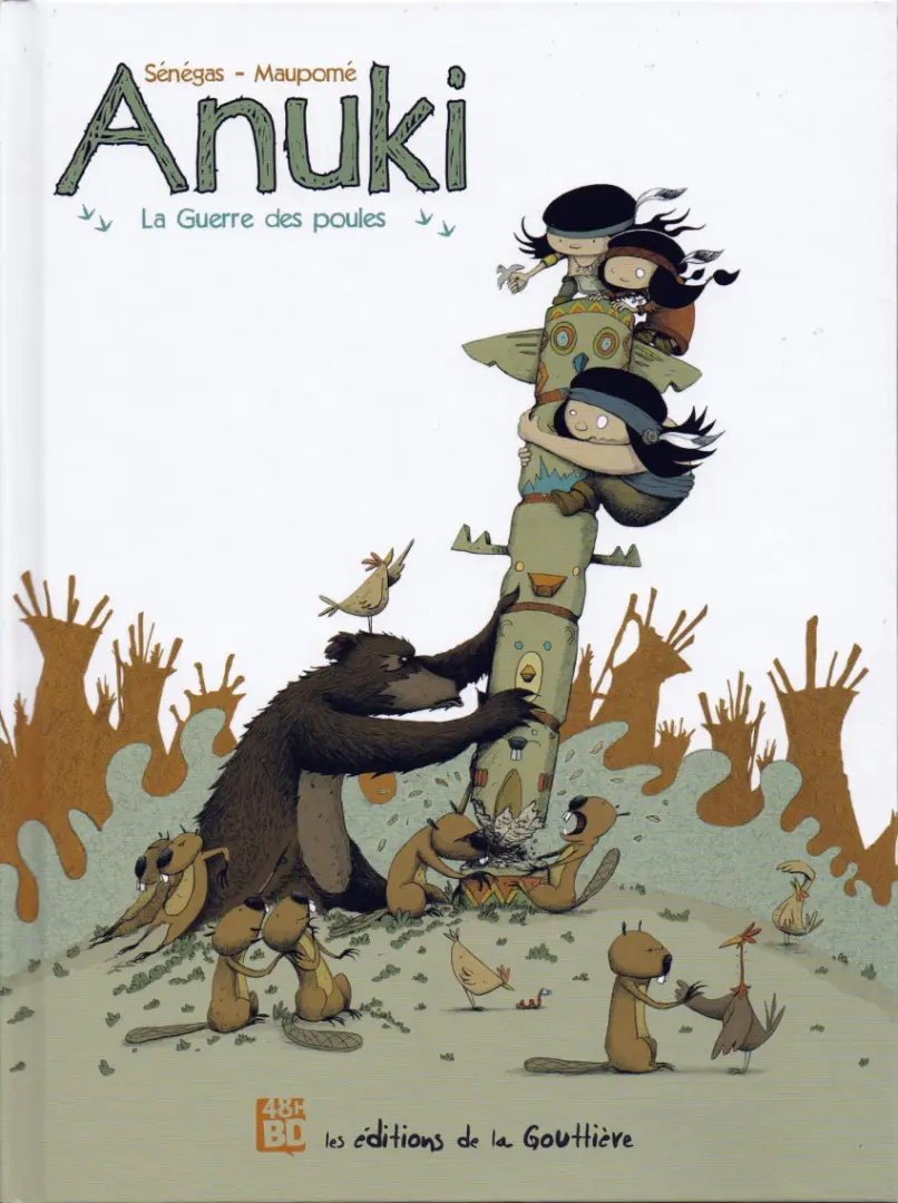 Couverture de l'album Anuki Tome 1 La Guerre des poules