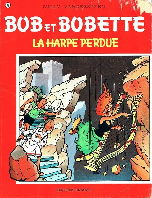 Couverture de l'album Bob et Bobette Tome 79 La harpe perdue