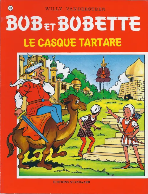 Couverture de l'album Bob et Bobette Tome 114 Le casque tartare