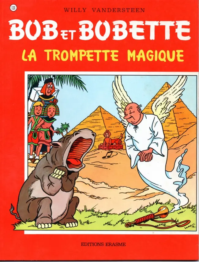 Couverture de l'album Bob et Bobette Tome 131 La trompette magique