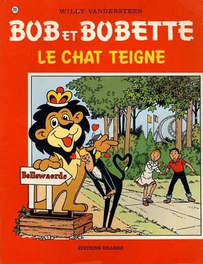 Couverture de l'album Bob et Bobette Tome 205 Le chat teigne