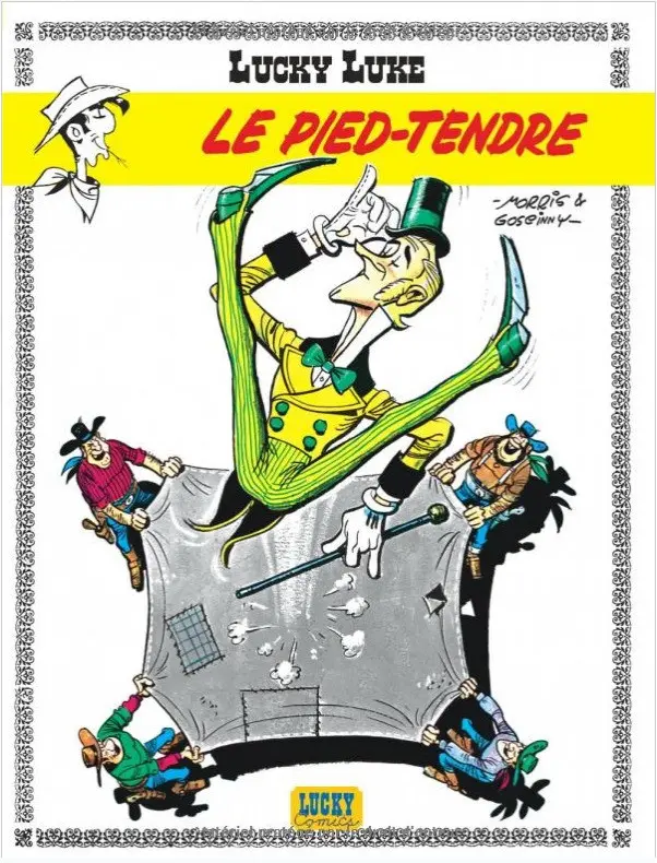 Couverture de l'album Lucky Luke Tome 33 Le pied tendre