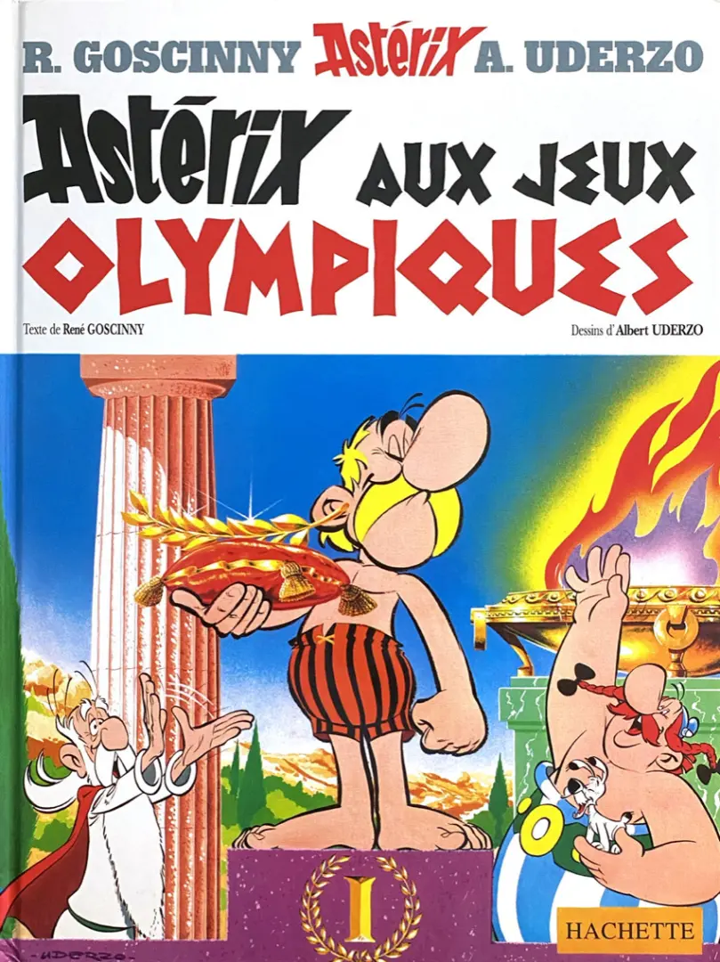 Couverture de l'album Astérix Tome 12 Astérix aux Jeux Olympiques