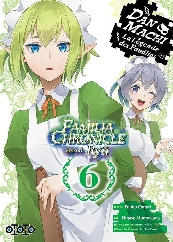 Couverture de l'album DanMachi - La Légende des Familias - Familia Chronicle épidode Ryû 6