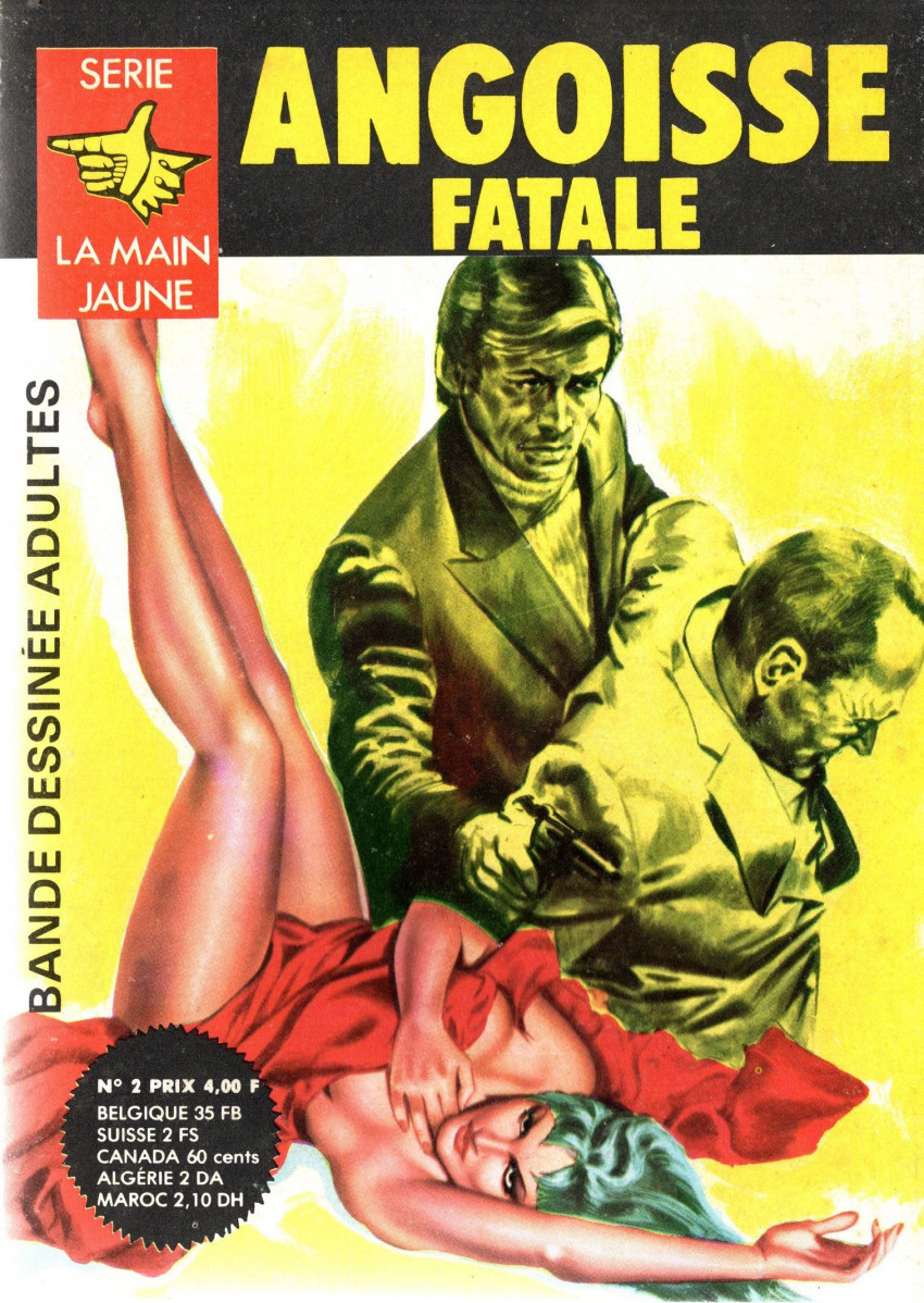 Couverture de l'album La main jaune N° 2 Angoisse fatale