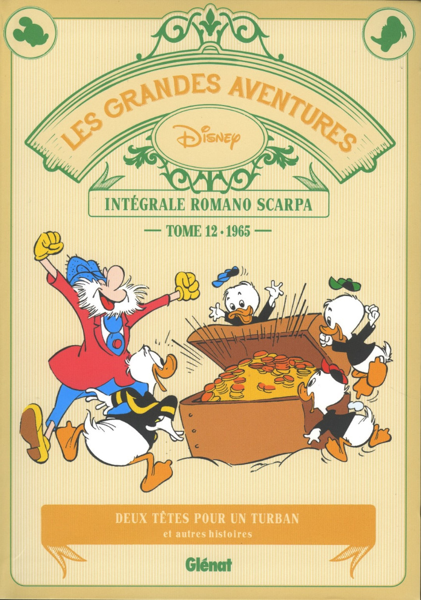 Couverture de l'album Les Grandes aventures Disney Tome 12 1965 : Deux têtes pour un turban et autres histoires