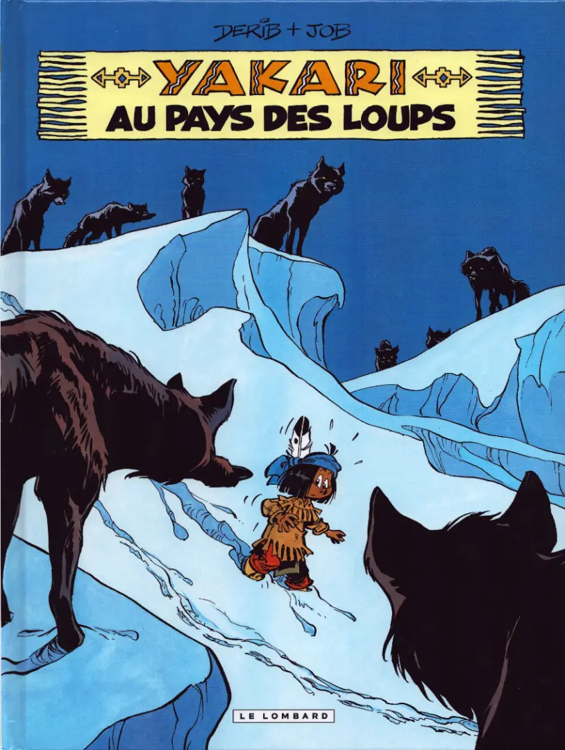 Couverture de l'album Yakari Tome 8 Yakari au pays des loups