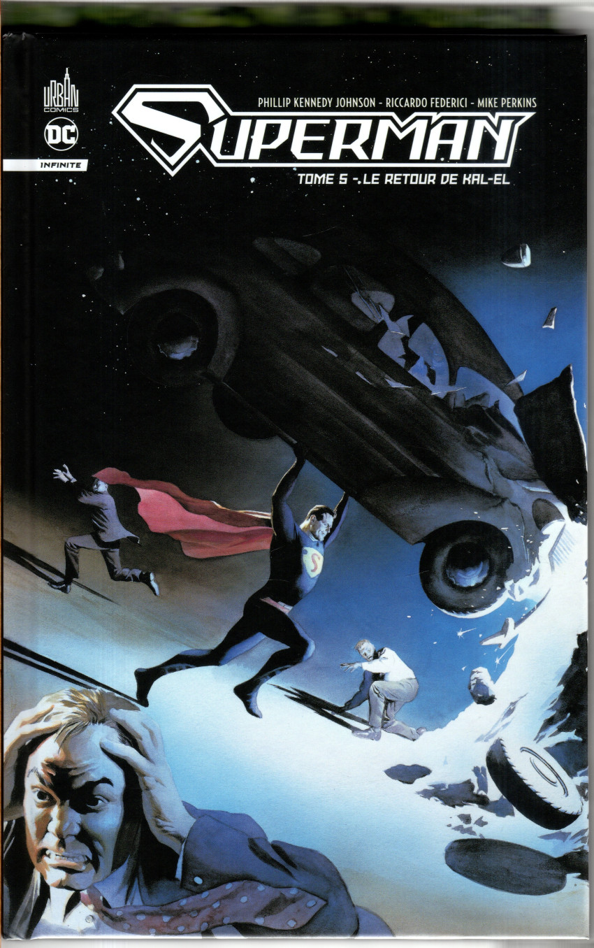 Couverture de l'album Superman Infinite Tome 5 Le retour de Kal-El