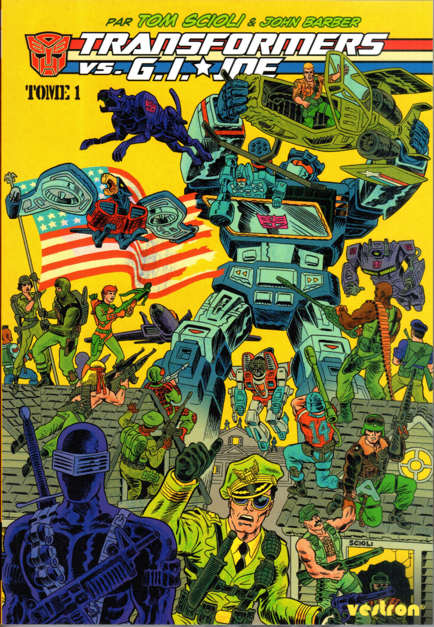 Couverture de l'album Transformers VS G.I Joe Tome 1