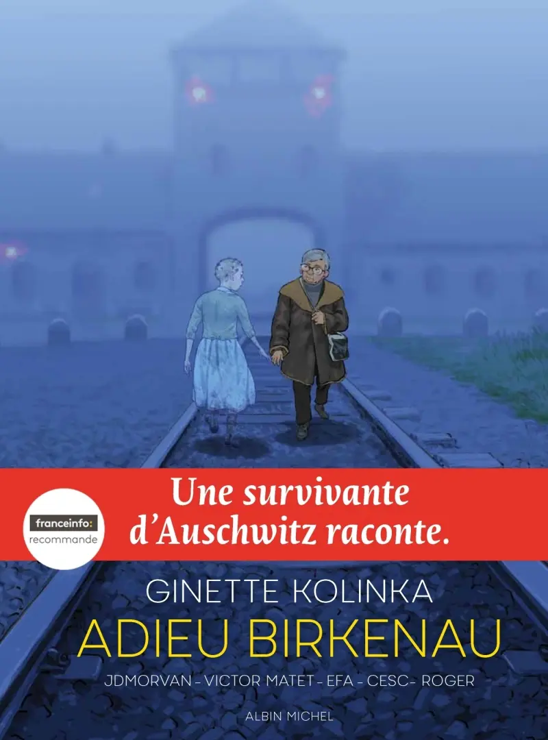 Couverture de l'album Adieu Birkenau Une survivante d'Auschwitz raconte