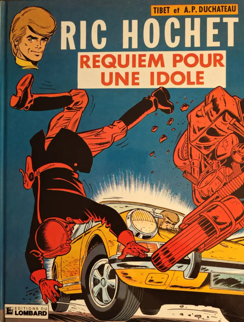 Couverture de l'album Ric Hochet Tome 16 Requiem pour une Idole